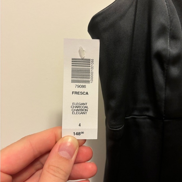 NWT - Aritzia Wilfred Fresca Dress in Charcoal - Picture 4 of 5